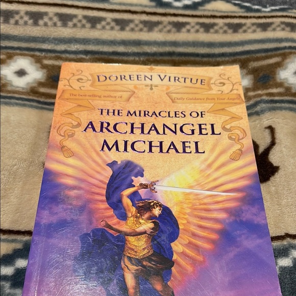 'The Miracles of Archangel Michael Book - Purple and Gold - Picture 2 of 8